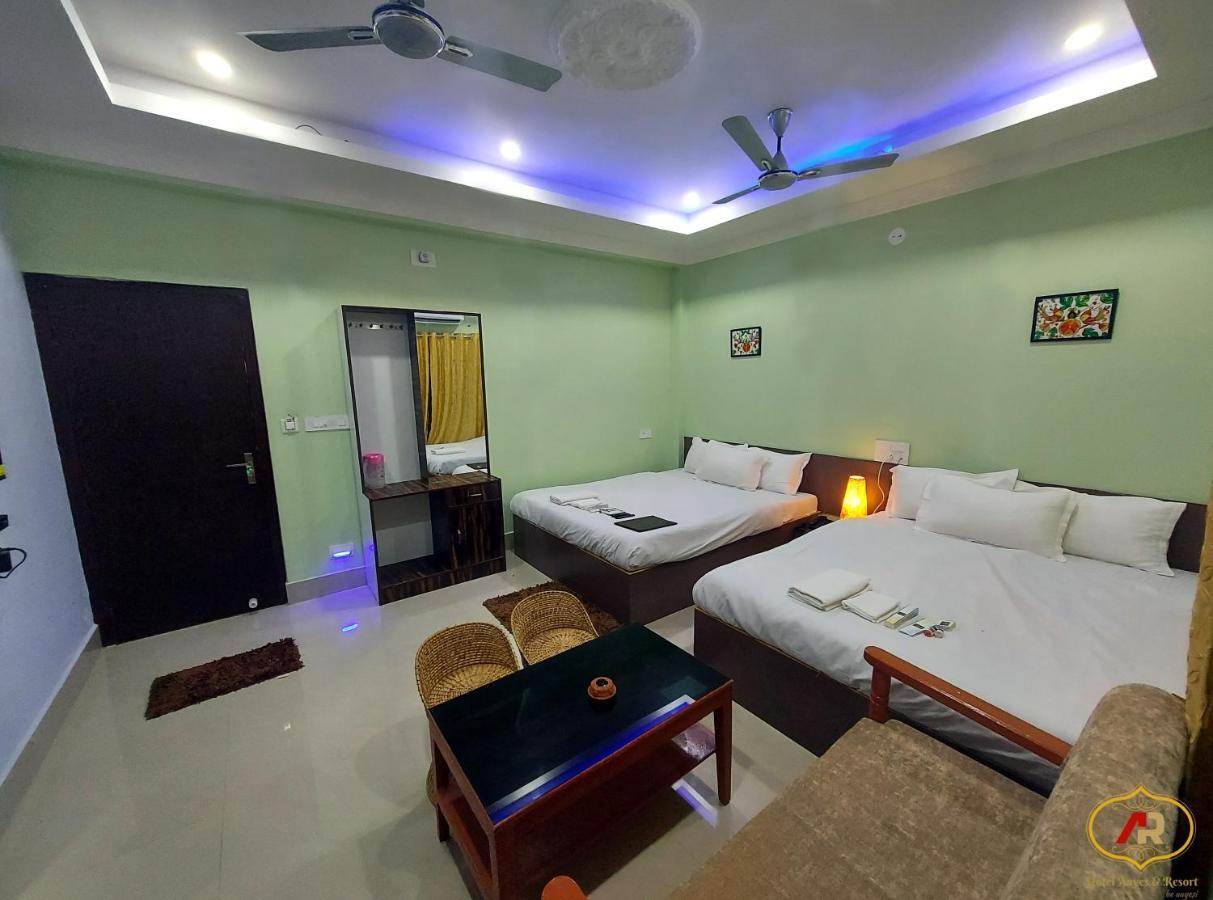 Hotel Aayes And Resort Shantiniketan Bagian luar foto